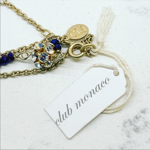 Club Monaco Crystal Necklace - Picture 7 of 8